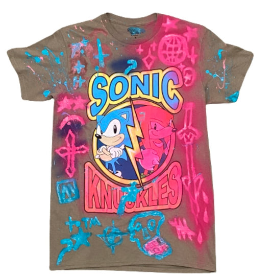 1:1 purple sonic shirt